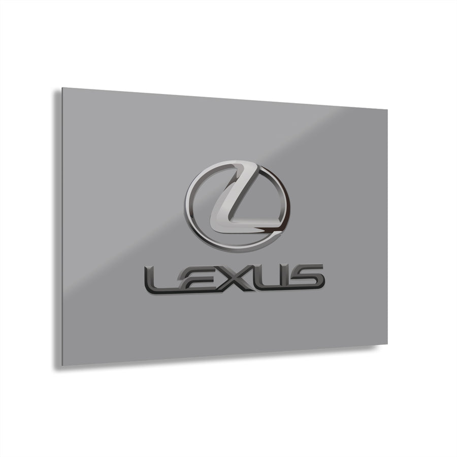 Grey Lexus Acrylic Prints (French Cleat Hanging)™