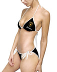 Women's Black Lamborghini Bikini Swimsuit