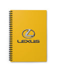 Yellow Lexus Spiral Notebook - Ruled Line™