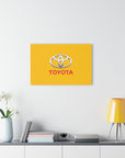 Yellow Toyota Acrylic Prints (French Cleat Hanging)™