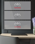 Grey Toyota Acrylic Prints (Triptych)™