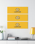 Yellow Lexus Acrylic Prints (Triptych)™