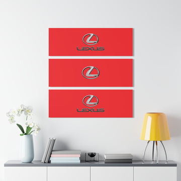 Red Lexus Acrylic Prints (Triptych)™