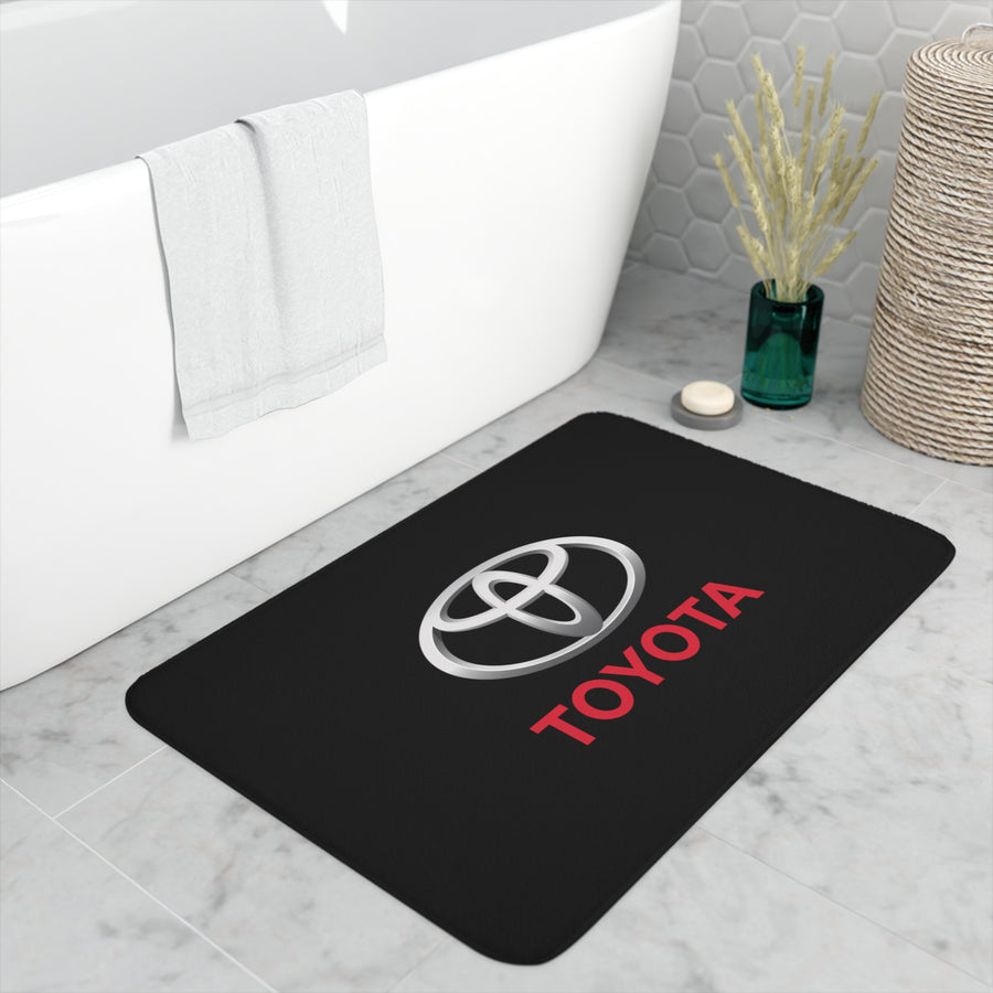 Black Toyota Memory Foam Bathmat™