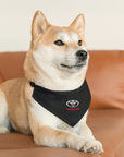 Black Toyota Pet Bandana Collar™
