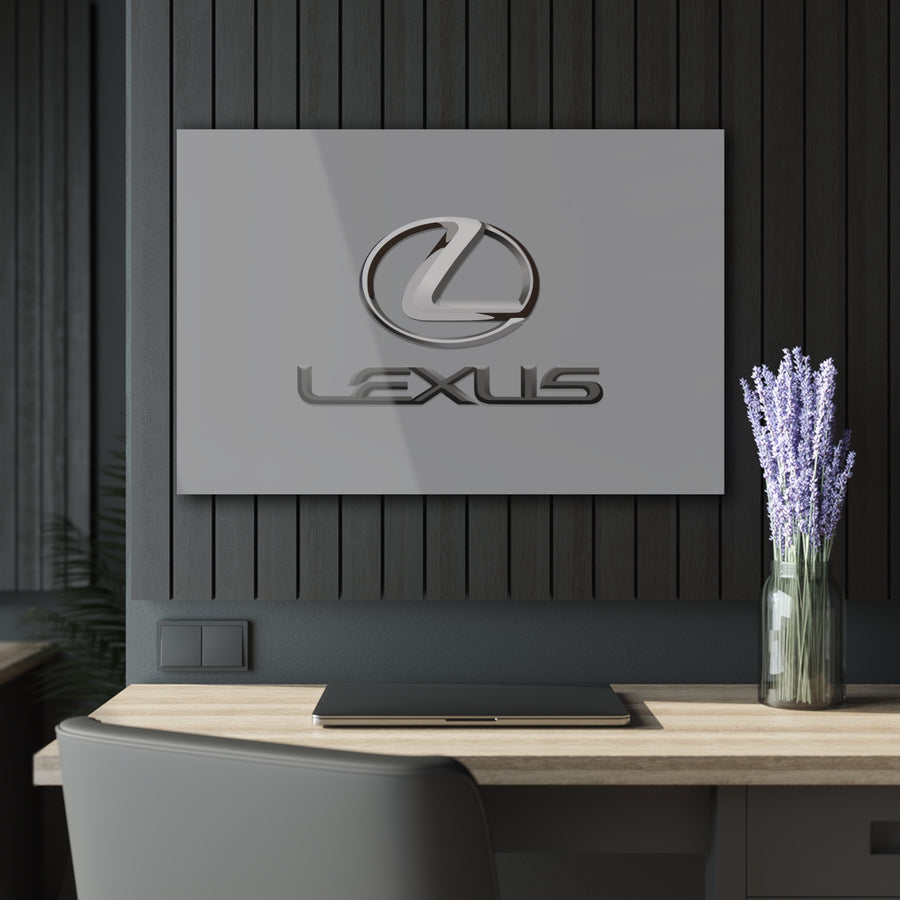 Grey Lexus Acrylic Prints (French Cleat Hanging)™