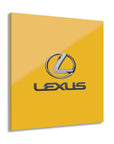 Yellow Lexus Acrylic Prints (French Cleat Hanging)™