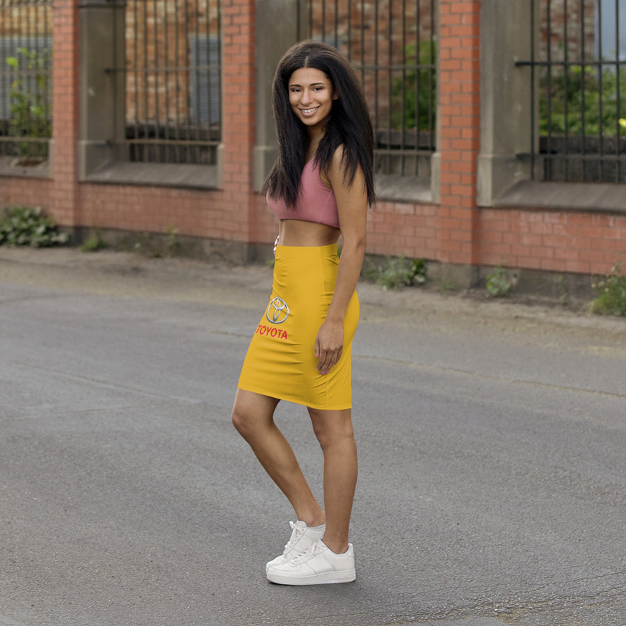 Women's Yellow Toyota Mini Skirt™