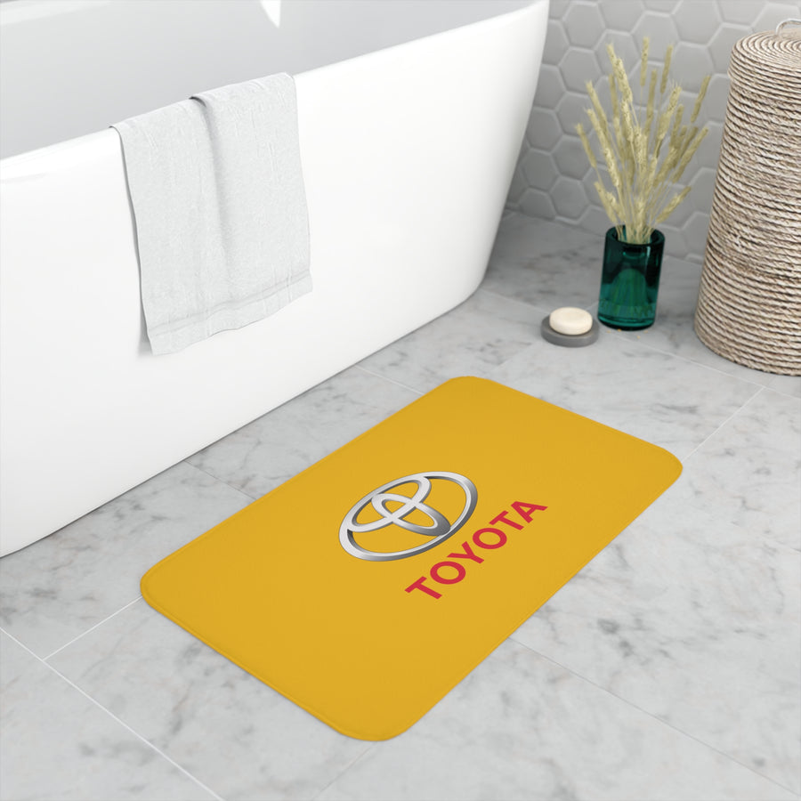 Yellow Toyota Memory Foam Bathmat™