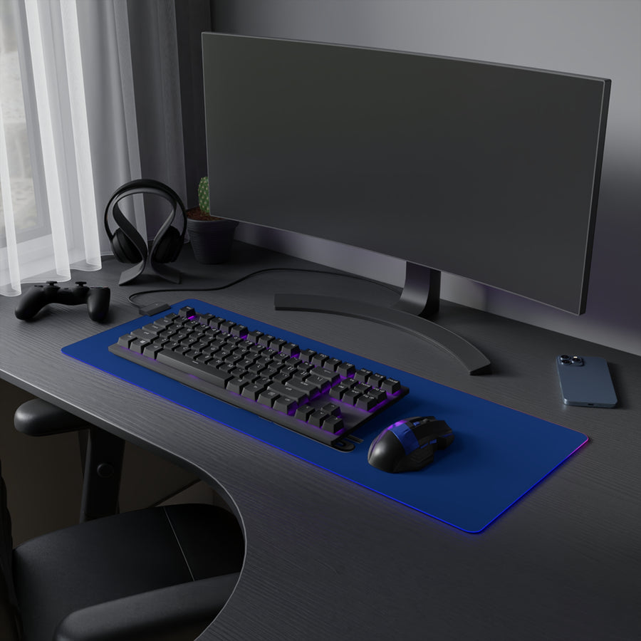 Dark Blue Lexus LED Gaming Mouse Pad™