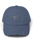 Unisex Mazda Distressed Cap