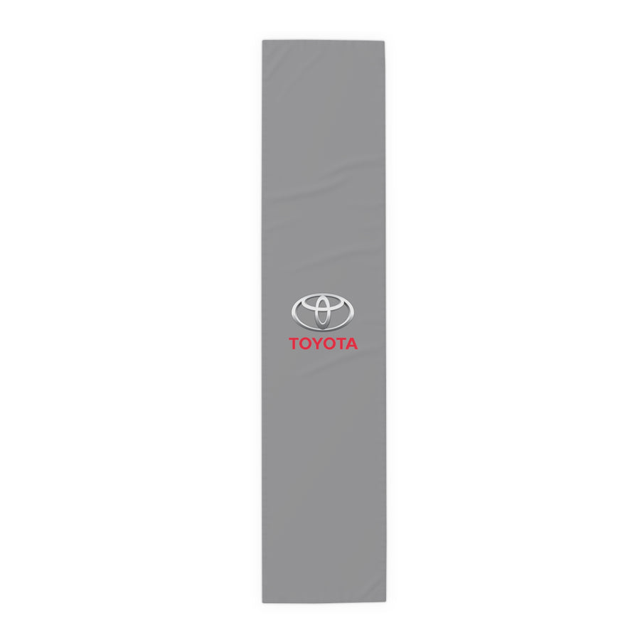 Grey Toyota Table Runner (Cotton, Poly)™