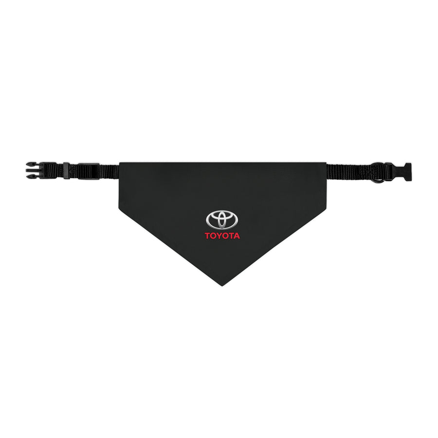 Black Toyota Pet Bandana Collar™