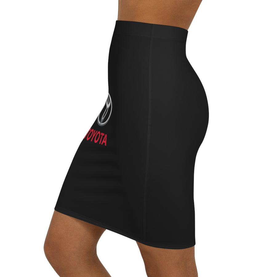 Women's Black Toyota Mini Skirt™