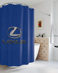 Dark Blue Lexus Shower Curtain™