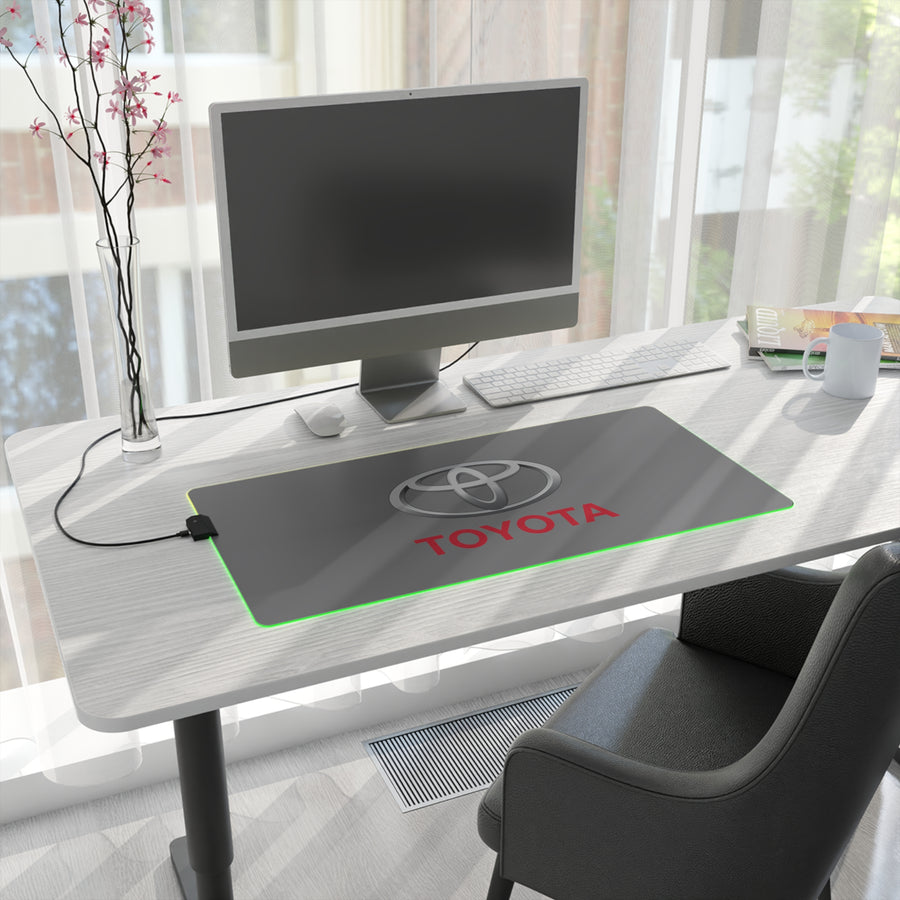 Grey Toyota LED Gaming Mouse Pad™