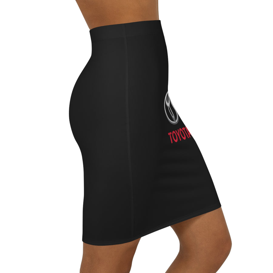 Women's Black Toyota Mini Skirt™