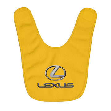 Yellow Lexus Fleece Baby Bib™