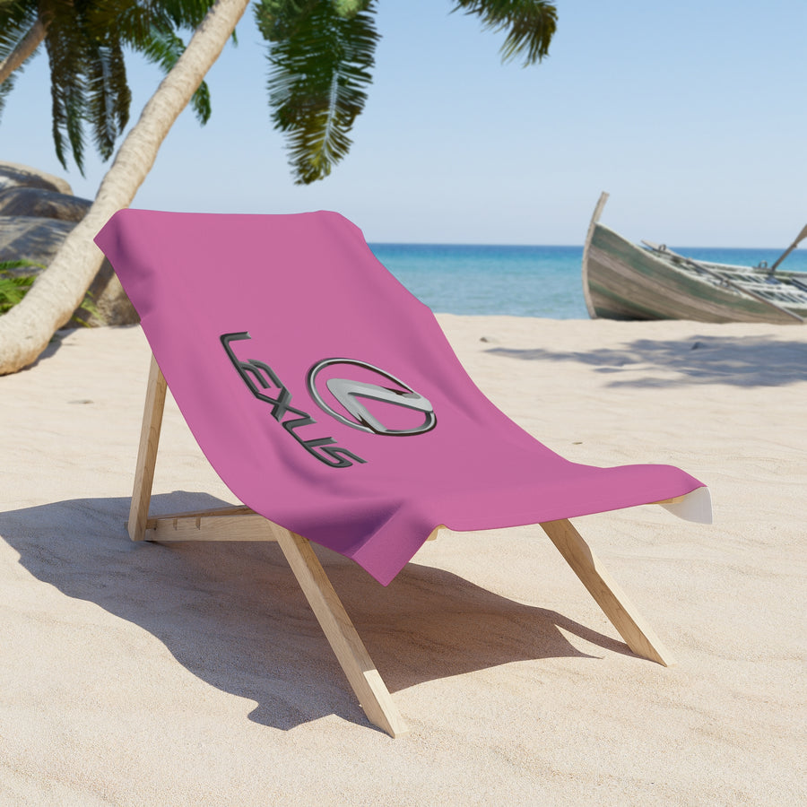 Pink Lexus Beach Towel™