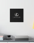 Black Lexus Acrylic Prints (French Cleat Hanging)™