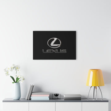 Black Lexus Acrylic Prints (French Cleat Hanging)™