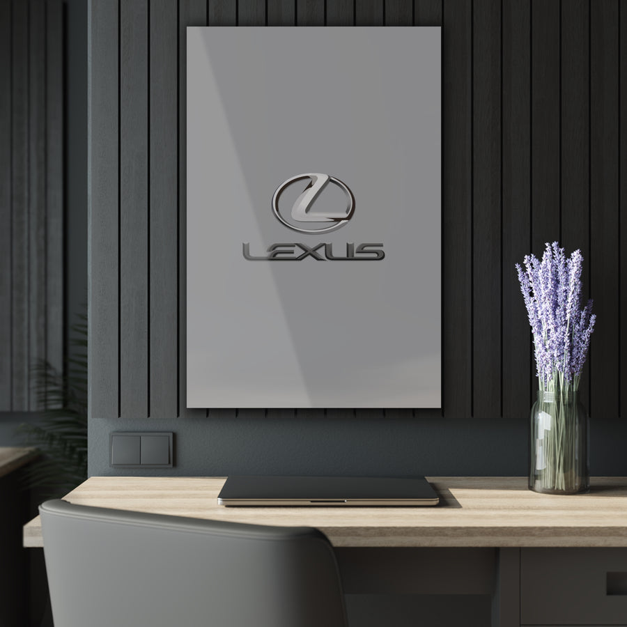 Grey Lexus Acrylic Prints (French Cleat Hanging)™