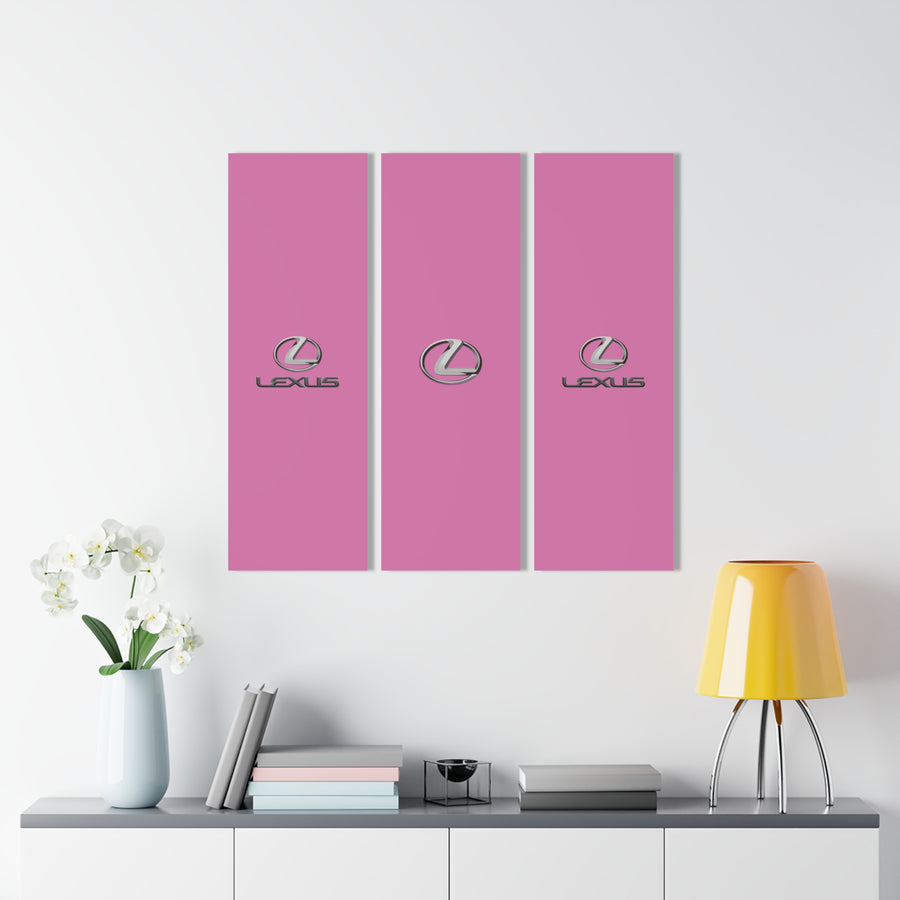 Pink Lexus Acrylic Prints (Triptych)™