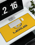 Yellow Lexus Desk Mats™