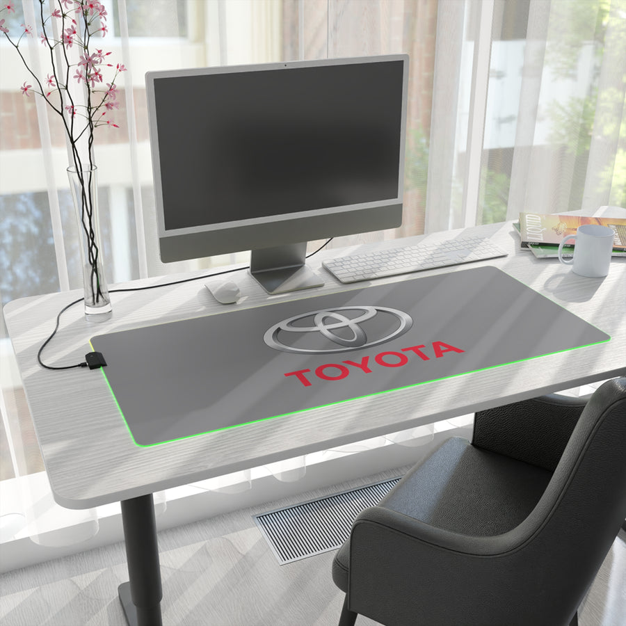 Grey Toyota LED Gaming Mouse Pad™