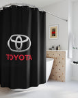 Black Toyota Shower Curtain™