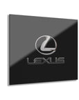Black Lexus Acrylic Prints (French Cleat Hanging)™