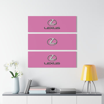 Pink Lexus Acrylic Prints (Triptych)™