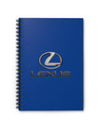 Dark Blue Lexus Spiral Notebook - Ruled Line™