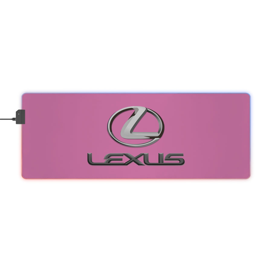 Light Pink Lexus LED Gaming Mouse Pad™