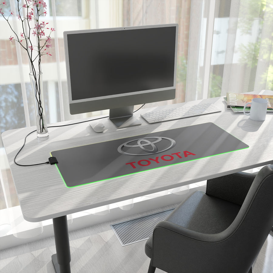 Grey Toyota LED Gaming Mouse Pad™