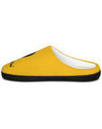 Unisex Yellow Lamborghini Indoor Slippers