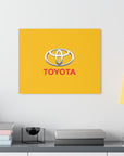 Yellow Toyota Acrylic Prints (French Cleat Hanging)™