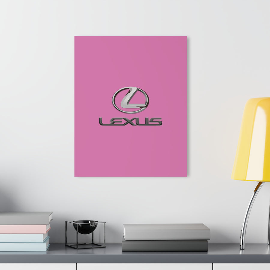 Pink Lexus Acrylic Prints (French Cleat Hanging)™