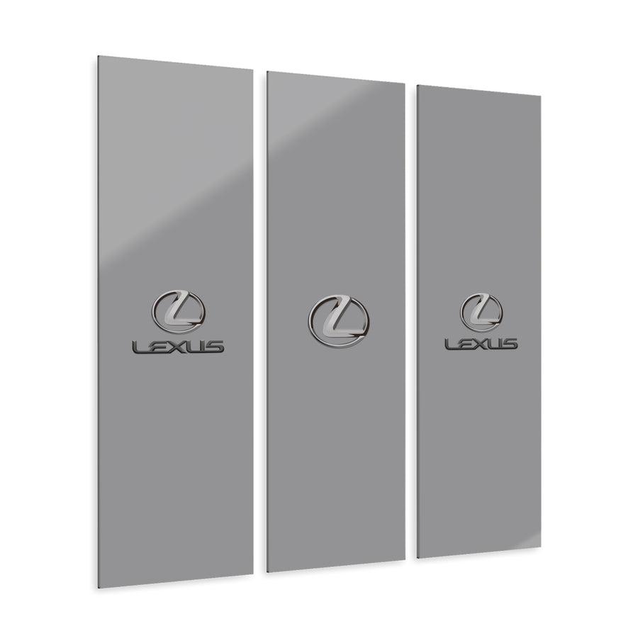 Grey Lexus Acrylic Prints (Triptych)™