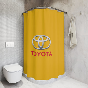 Yellow Toyota Shower Curtain™