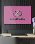 Pink Lexus Acrylic Prints (French Cleat Hanging)™