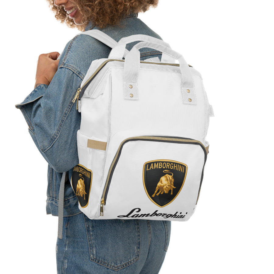 Lamborghini Multifunctional Diaper Backpack