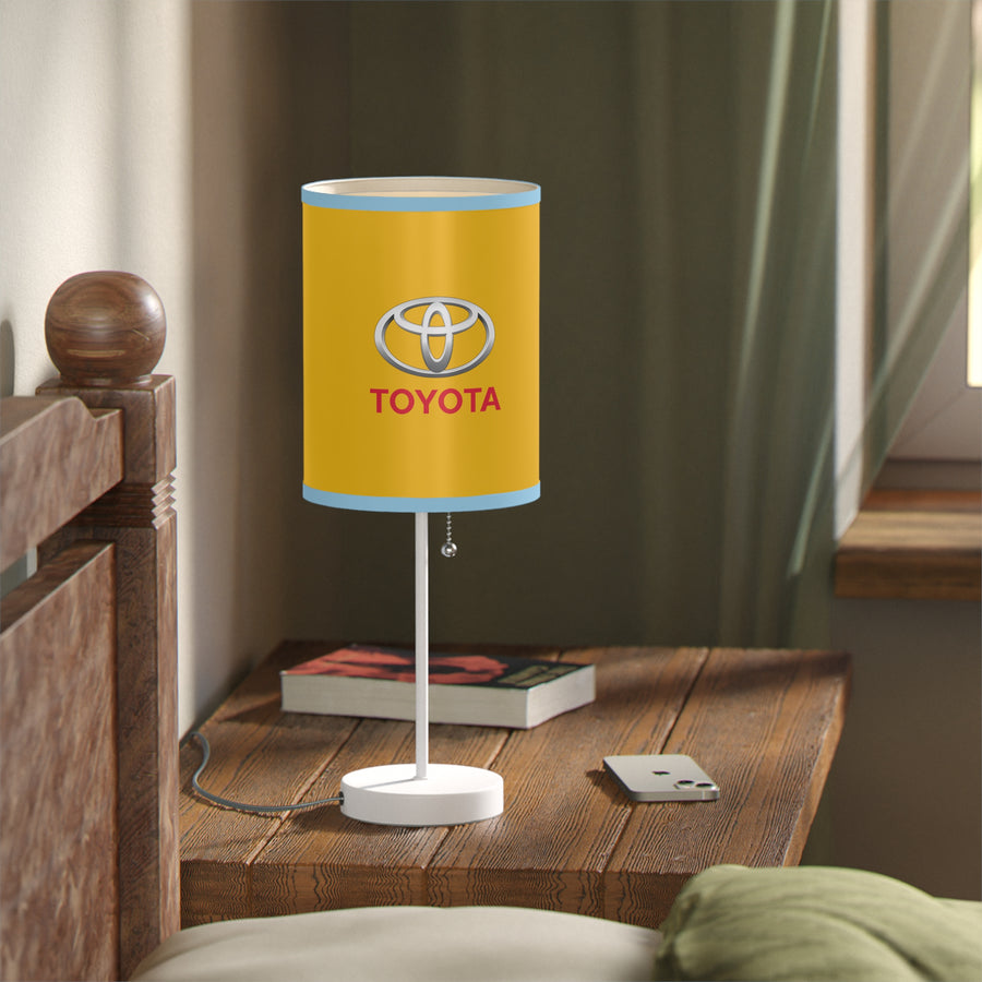 Yellow Toyota Lamp on a Stand, US|CA plug™