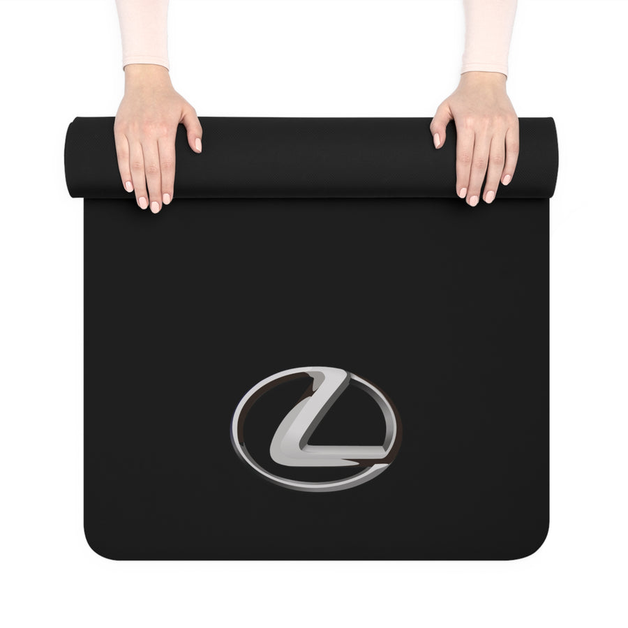 Black Lexus Rubber Yoga Mat™