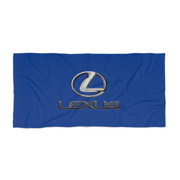 Dark Blue Lexus Beach Towel™