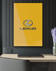 Yellow Lexus Acrylic Prints (French Cleat Hanging)™