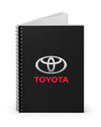 Black Toyota Spiral Notebook - Ruled Line™