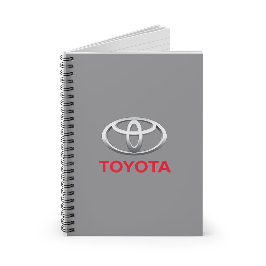 Grey Toyota Spiral Notebook - Ruled Line™