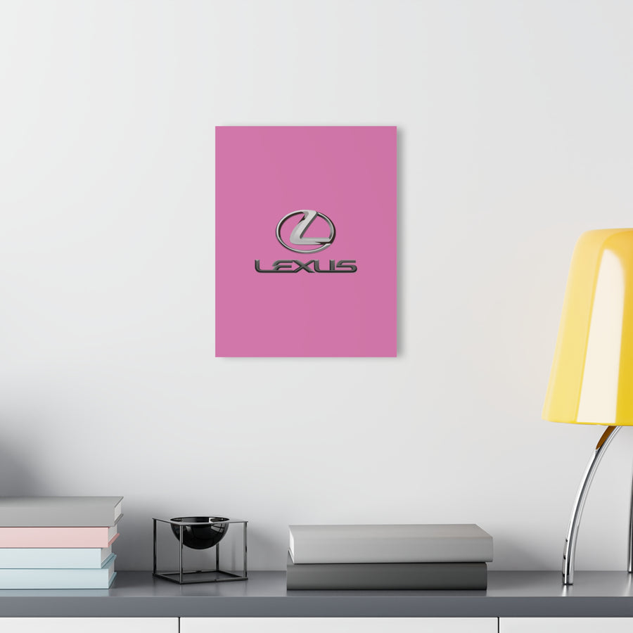 Pink Lexus Acrylic Prints (French Cleat Hanging)™