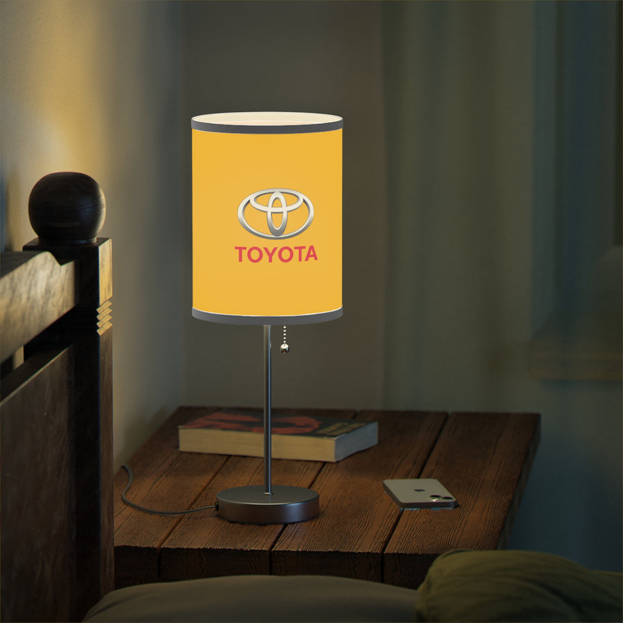 Yellow Toyota Lamp on a Stand, US|CA plug™